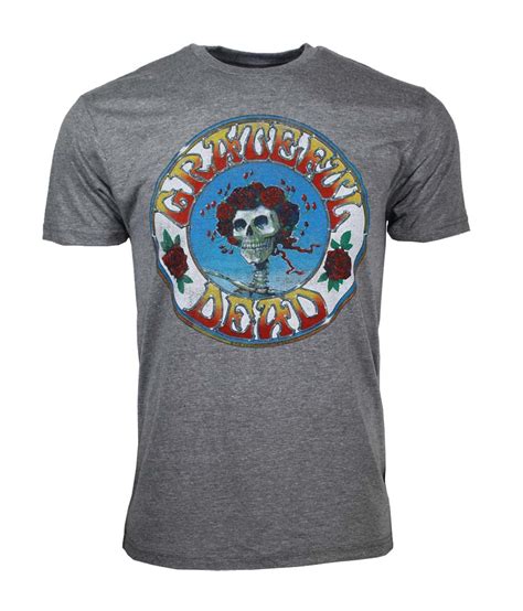 Grateful Dead Grateful Dead Skull And Roses T Shirt Men Loudtrax