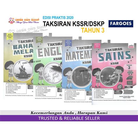 Buku Latihan Edisi Praktis Taksiran Kssr Dskp Tahun Fargoes