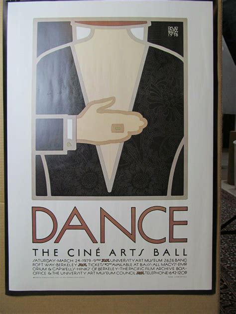 Dance David Lance Goines Poster Portal Publications 1979 3840980834