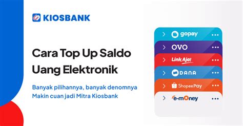 Top Up Uang Elektronik Murah And Lengkap Di Kiosbank 2023