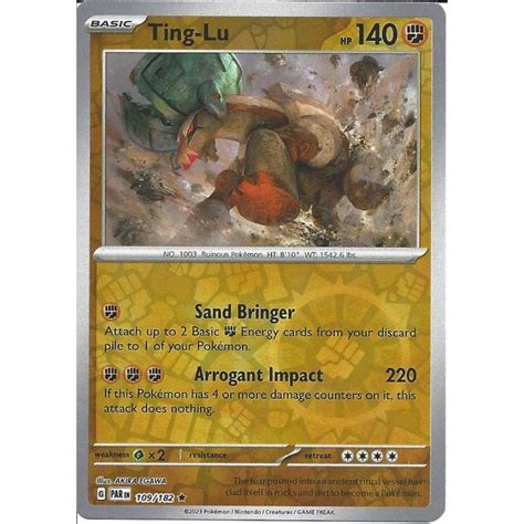 Ting Lu Pokemon Trading Card Game Singles