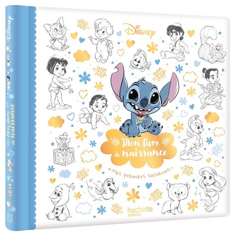 Disney Mon Livre De Naissance Mes Premiers Souvenirs Stitch