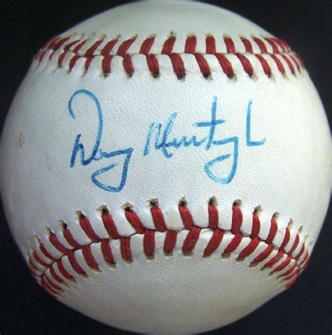 Danny Murtaugh Autographed Baseball