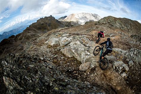 Dark Side Of The Moon Mountainbike Trail Arosa Lenzerheide White