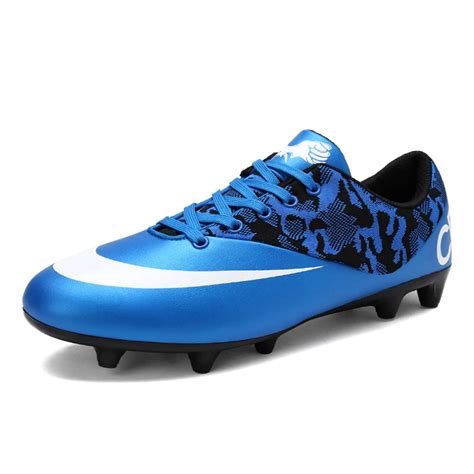 Buy Men Boys Kids Soccer Shoes Outdoor Lawn Long