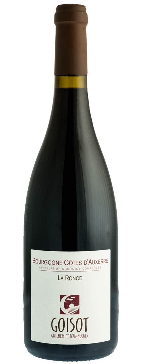 Domaine GOISOT LA RONCE rouge 2021 Côtes d Auxerre