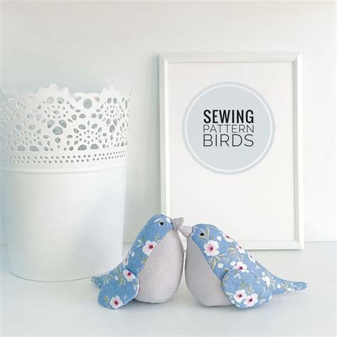 Tilda Birds Sewing Pattern Tilda Bird Sewing Pattern Spring Birds