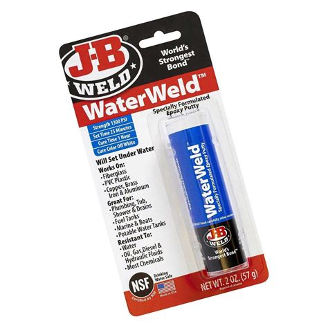 J B Weld Epoxy Putty WaterWeld Hardware Tools Online Store