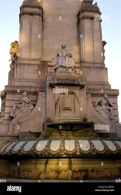 Cervantes Memorial Statues Don Quixote Hi Res Stock Photography And