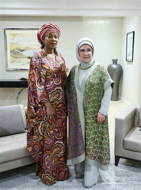 Emine Erdo An Sierra Leone Cumhurba Kan N N E I Fatima Maada Bio Ile