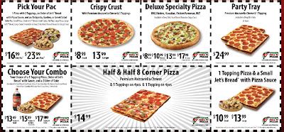 Free Coupons Online: Jets Coupons Jet's Pizza Coupons Michigan Mi Jets ...