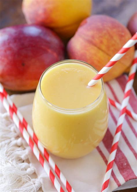 Mango Peach Smoothie