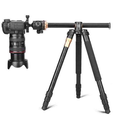 Q999h Horizontal Arm Camera Tripod 61 Professional Portable