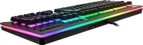 Thermaltake Level 20 RGB Titanium Gaming Keyboard Grau MX SPEED RGB