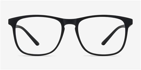 Ghent Square Matte Black Full Rim Eyeglasses Eyebuydirect