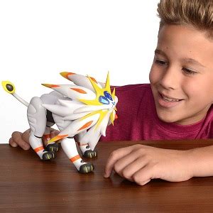 Pokemon 12 Inch Scale Articulated Action Figure Legendary Solgaleo