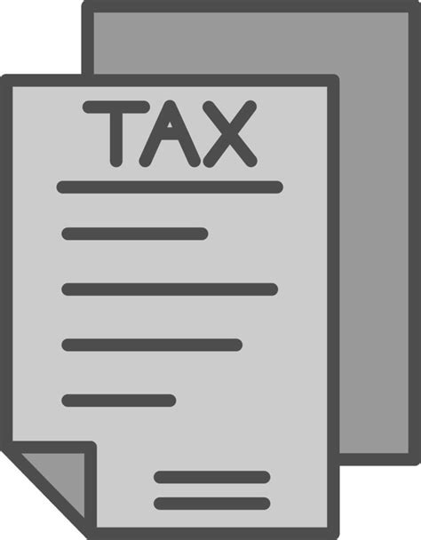 Taxes Line Filled Greyscale Icon Design 43757243 Vector Art At Vecteezy