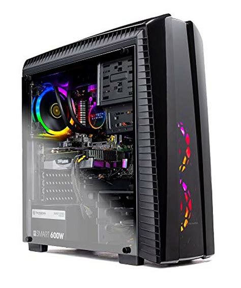 Skytech Shadow Ii Gaming Computer Pc Desktop Ryzen 7 2700 8 Core 32