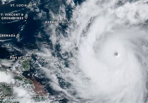 Cronaca Meteo L Uragano Beryl Sempre Pi Vicino Ai Caraibi A Due