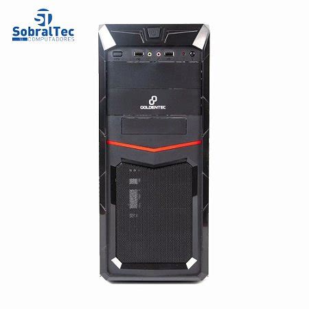 Gabinete Gamer Mid Tower P1T1C Sem Fonte Goldentec SX Gt11 SobralTech