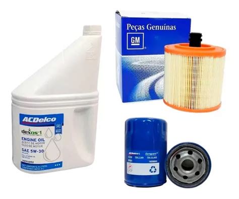 Kit Filtro Aire Aceite 5w30 Chevrolet Cruze 1 4 2017 2018