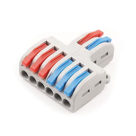 Wago Spl 62 2 In 6 Out Universal Compact Wire Wiring Connector Ram Electronics Website