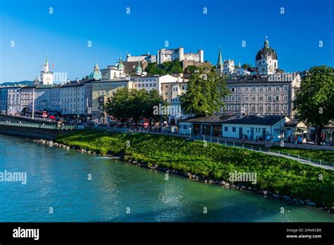 Historic Centre Of Salzburg Stock Photo Alamy