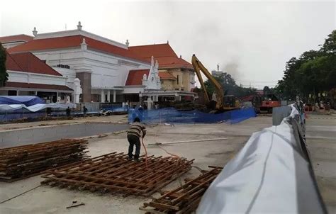 Proyek Alun Alun Suroboyo Lanjut Pengerjaan Bawah Tanah Radar Surabaya