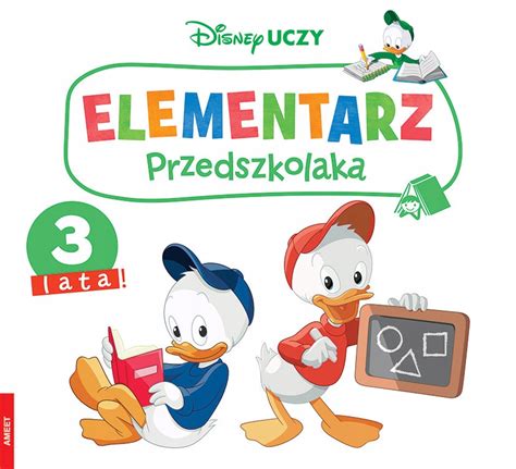 ELEMENTARZ Przedszkolaka DISNEY UCZY Dla 3 Latka 13712428443