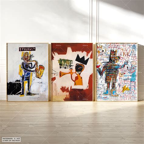 Jean Michel Basquiat Set Of Basquiat Print Set Of Street Art