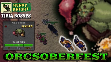 TIBIA BOSSES 77 COMO FAZER O BOSS NEMESIS KING CHUCK 5 KILLS