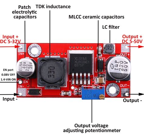 Yeeco Dc Boost Converter Dc Dc Step Up Converter Board V V V