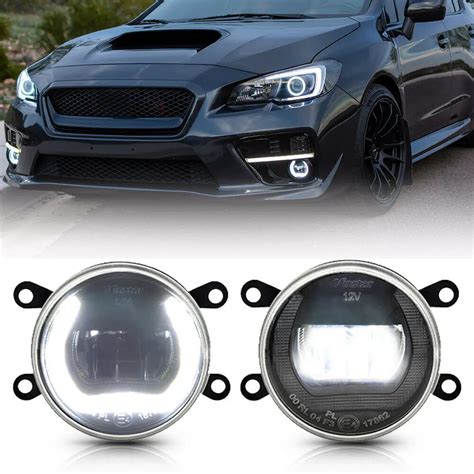 2x Led Drl Daytime Running Light For Subaru Firester Impreza 13 Up