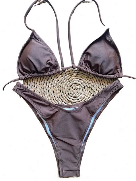 Micro Brazilian Mini Padded Bikini Swimwear With Push Up Pads And