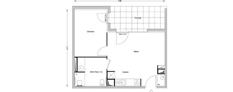 Plan Appartement T2 De 41 02 M² Neuf à Balma Résidence « Villages Dor