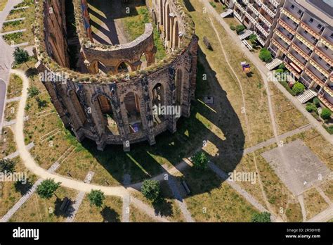 01 June 2023 Saxony Anhalt Zerbst The Ruins Of St Nicolai In The
