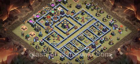 Best War Base Th14 With Link Anti Everything Town Hall Level 14 Cwl