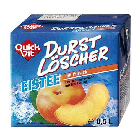 Durstlöscher Eistee Pfirsich 1x500ml