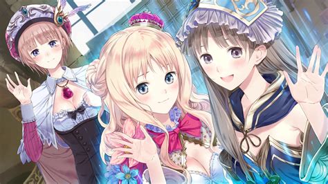 Safebooru 3girls Atelier Series Atelier Meruru Atelier Rorona Atelier Totori Blonde Hair