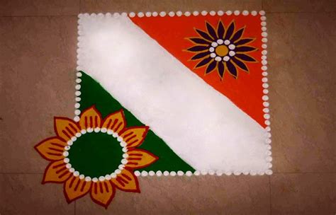 Happy Independence Day Rangoli Designs on Desh Bhakti Theme 2022 ...