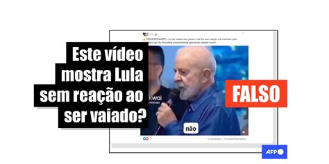 Vídeo Foi Editado Com Legendas Falsas Para Sugerir Que Lula Foi Vaiado