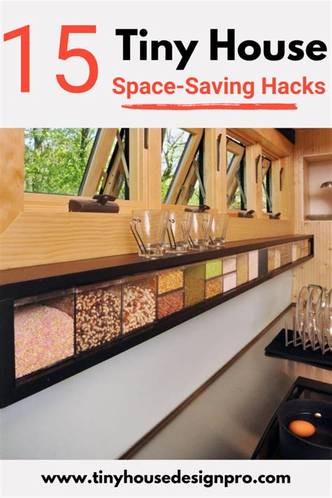 space saving design hacks  tiny houses artofit