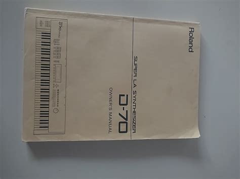 Roland D70 Original Manual Reverb