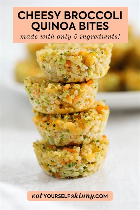 Cheesy Broccoli Quinoa Bites Artofit