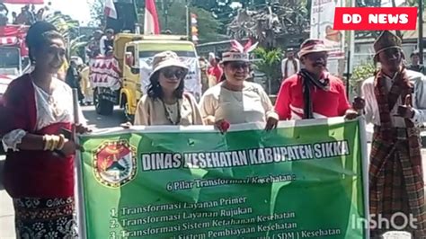 Dinas Kesehatan Kabupaten Sikka Ikut Karnaval Tahun Youtube