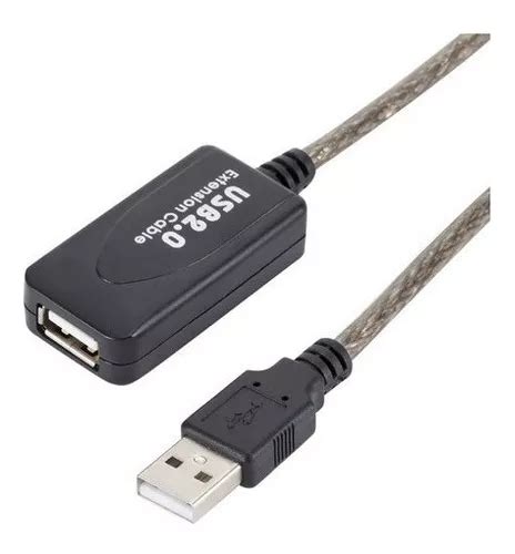 Cable Extensi N Usb Activo Blindado Metros Factura Cuotas Sin Inter S