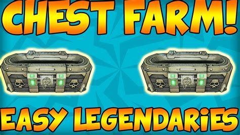 Borderlands 3 Easy Chest Farm LEGENDARY FARM Easy Chest XP Farm