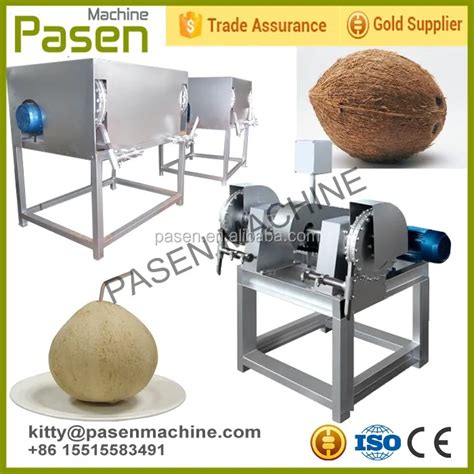 Good Quality Automatic Coconut Husk Remover Coconut Shell Removing