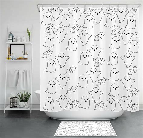 Spooky Halloween Shower Curtain Create An Eerie Atmosphere In Your