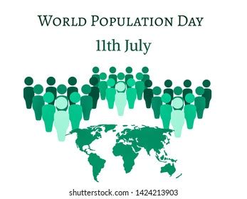 World Population Day July Stock Illustration Shutterstock